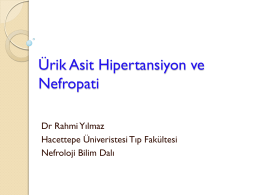 Dr. Rahmi Yılmaz - Türk Hipertansiyon ve Böbrek Hastalıkları Derneği