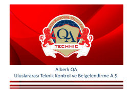 QA Technic Sunum