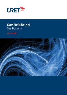 Gaz Brülörleri - AKG Engineering