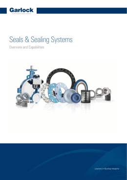 Seals & Sealing Systems