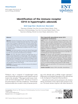 Identification of the immune receptor CD14 in