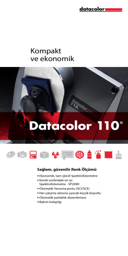 Datacolor 110® - Datacolor Industrial