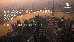 Ericsson innovation awards 2016