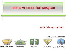 hıbrıd ve elektrıklı araclar - elektrık motorları_2015