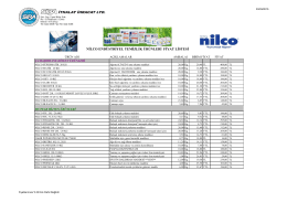 nilco-siba yeni fiyat lis 032015