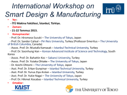 International Workshop on Smart Design & Manufacturing