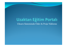 Burç Üniversitesi Ulearn - ULEARN