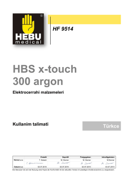 HBS x-touch 300 argon