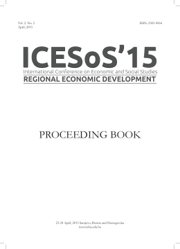 ICESoS`15 -Proceedings Book, ss. 252