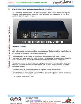 Telkolink | CLR-SDI-HDMI-P SDI