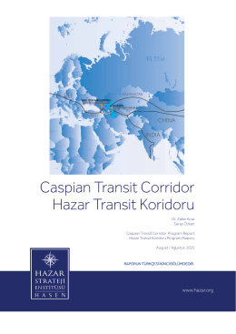 Caspian Transit Corridor Hazar Transit Koridoru
