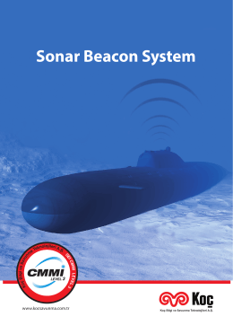 Sonar Beacon System - Koç Bilgi ve Savunma Teknolojileri A.Ş.
