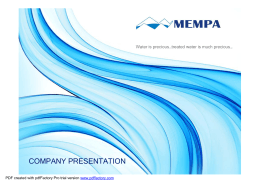 MEMPA PRESENTATION 2015