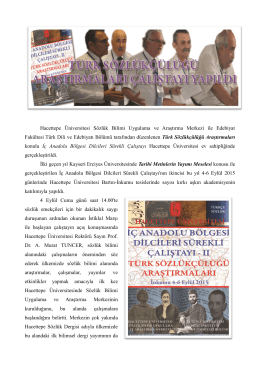 Hacettepe Üniversitesi Sözlük Bilimi Uygulama ve Araştırma