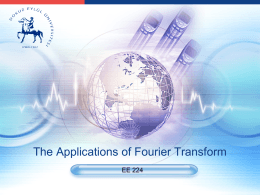 Fourier Applications