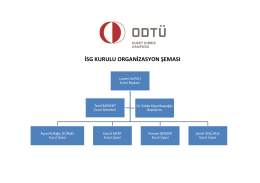 isg kurulu organizasyon şeması