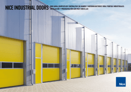nice industrial doors una gama completa de centralitas