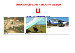 TURKISH CIVILIAN AIRCRAFT ALBUM