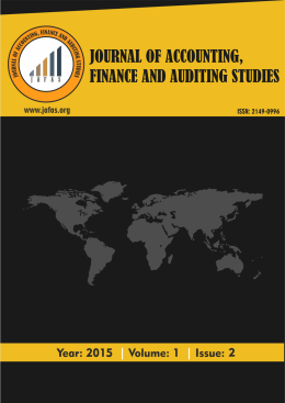 Sektör Dağılımı - Journal Of Accounting, Finance And Auditing Studies