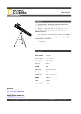 76/700mm Teleskop