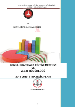 2015-2019 Stratejik Plan - SİVAS KOYULHİSAR Halk Eğitim