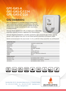 GFE-GAS-A GFE-GAS-C-1224 GFE-GAS-C