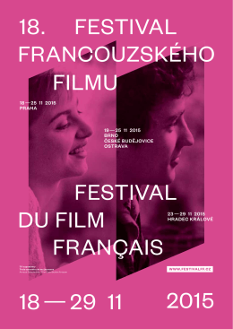 18 — 29 11 2015 francouzského 18. festival du film filmu festival