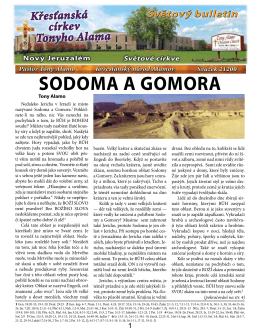 SODOMA A GOMORA, Svazek 21200