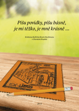 Sborníček Píšu povídky - Knihovna Bedřicha Beneše Buchlovana