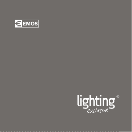 Katalog EMOS Lighting Exclusive 2015/2016