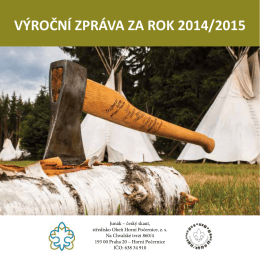 Výroční Zpráva 2015 - 27. Středisko `OHEŇ`