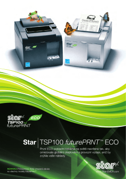 TSP100Eco FuturePRNT brožura