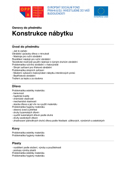 Konstrukce nábytku OSNOVY.pages