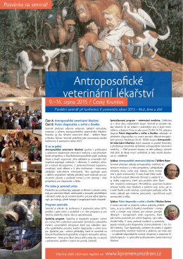 Antroposofické veterinární lékařství