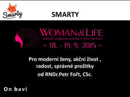 SMARTY pro WOMAN and LIFE 2015