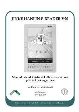 Jinke Hanlin V90.pub - Moravskoslezská vědecká knihovna v Ostravě