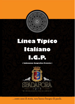 Linea Tipico Italiano I.G.P.