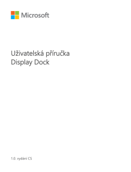 Display Dock - Uživatelská příručka