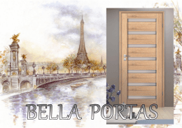 katalog dveří bella portas