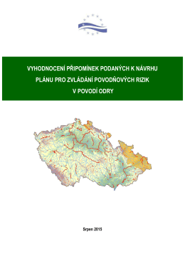 Plánu pro zvládání povodňových rizik v povodí Odry