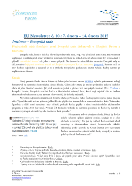 EU Newsletter_unor_2