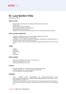 Dr. Lucy Gordon-Vrba