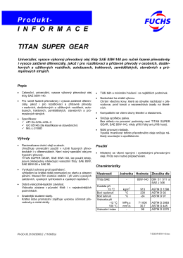 Titan Super Gear 85W-140