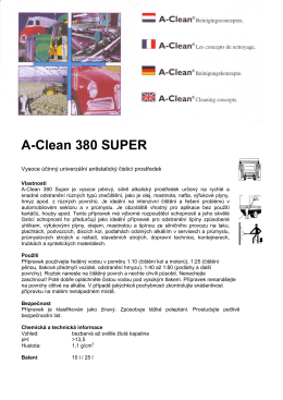 A-Clean 380 SUPER