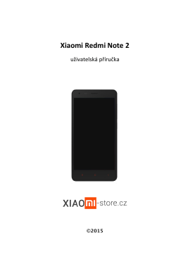 Xiaomi Redmi Note 2 - Xiaomi