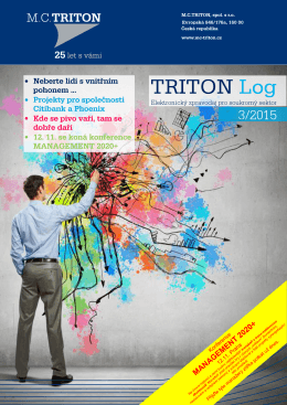 TRITON Log 3/2015 - MC