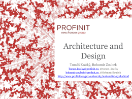 Architektura / design