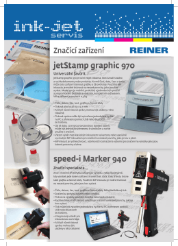 REINER jetStamp / iMarker / iJet