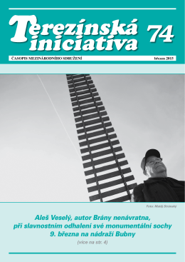 Časopis Terezínská iniciativa č. 74 - leden 2015