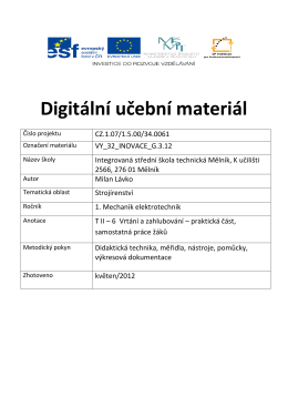 Digitální učební materiál